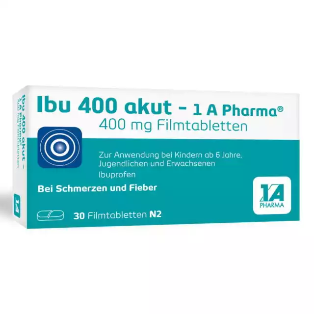 Ibu 400 akut - 1A-Pharma 30 St Filmtabletten