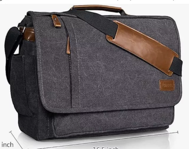 Canvas Camera Messenger Bag