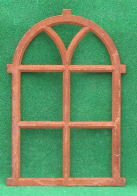 Fenster Bogen Stallfenster Scheunenfenster Eisenfenster 67 cm Eisen NEU Mauer