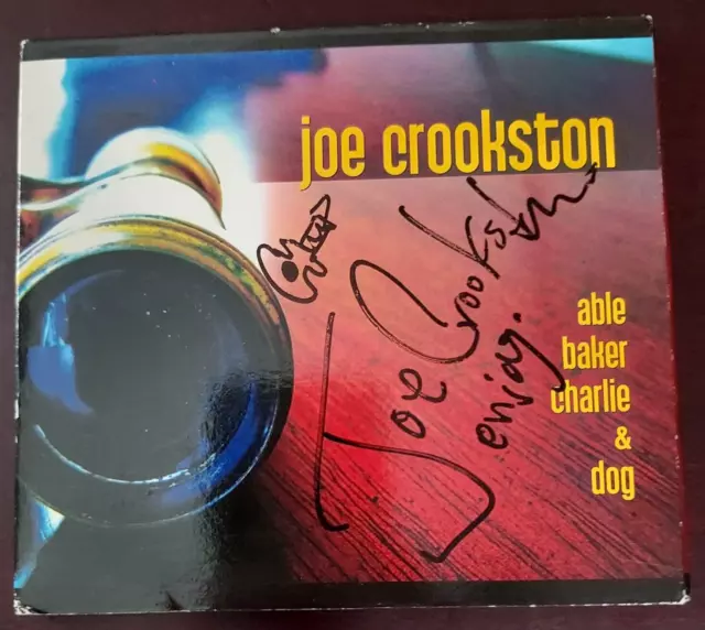 Joe Crookston/ Able Baker Charlie & Dog (2008, CD) Folk/Album of the Year/SIGNED