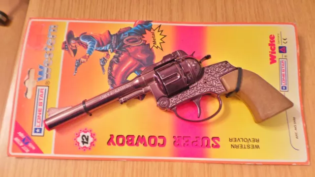 BH853: Lone Star Wicke Super Cowboy Western Revolver - Kinderspielzeug Nr. 0448