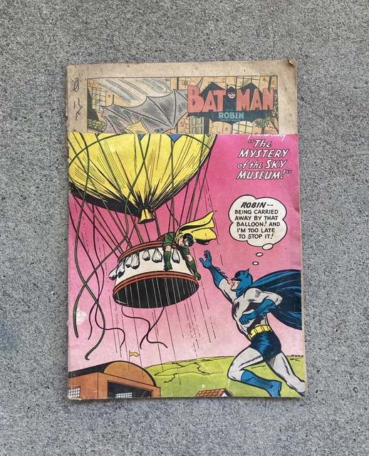 Vtg BATMAN #94 DC Comics Mystery of the Sky Museum Comic Book Golden Age 1955