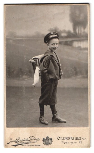Fotografie Jean Baptiste Feilner, Oldenburg i. Gr., Rosenstr. 29, Portrait klei