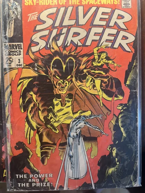 Silver Surfer #3 (1968) 1st app. Mephisto