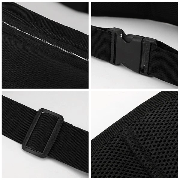 Cintura Porta Soldi Nascosto - 4 Pezzi, Marsupio Antifurto Regolabile Per Viaggi E Sport - Foto 13