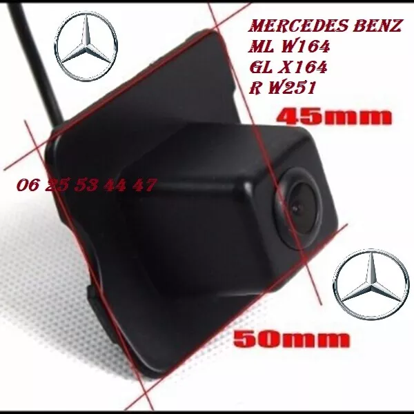 Caméra de recul HD Compatible MERCEDES CLASSE ML (W164) - GL (X 164) - R (W251)