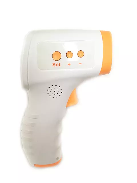 Termómetro infrarrojo digital Medidor de temperatura sin contacto 3 colores LED