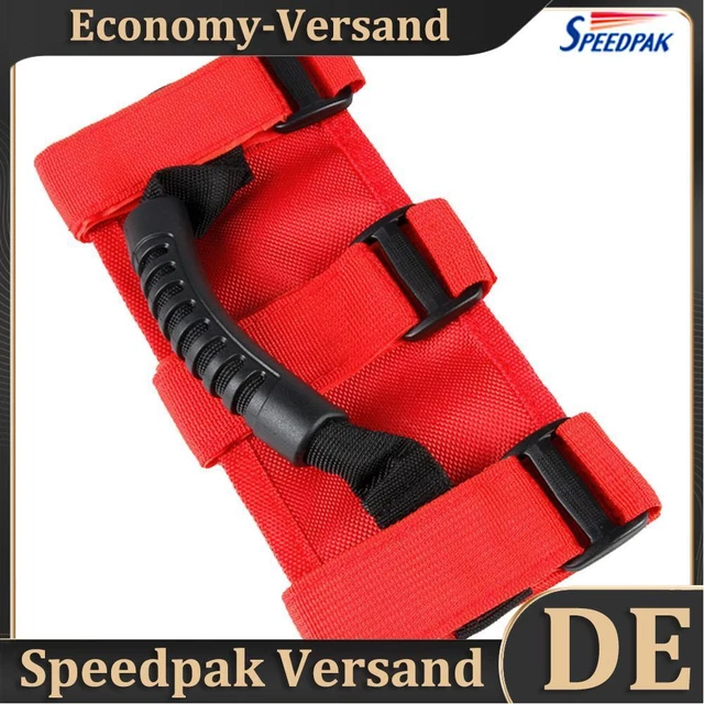 Maniglia auto, maniglie antiscivolo per Jeep Wrangler UTV (rosso)