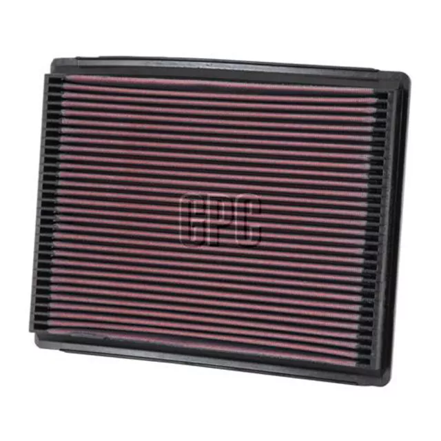 New K&N Air Filter Panel For FORD FALCON AU III 4.0L Intech KN33-2015 3