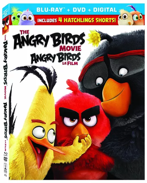 Angry Birds the Movie -  Jason Sudeikis, Region Free -   New BluRAY + DVD Combo