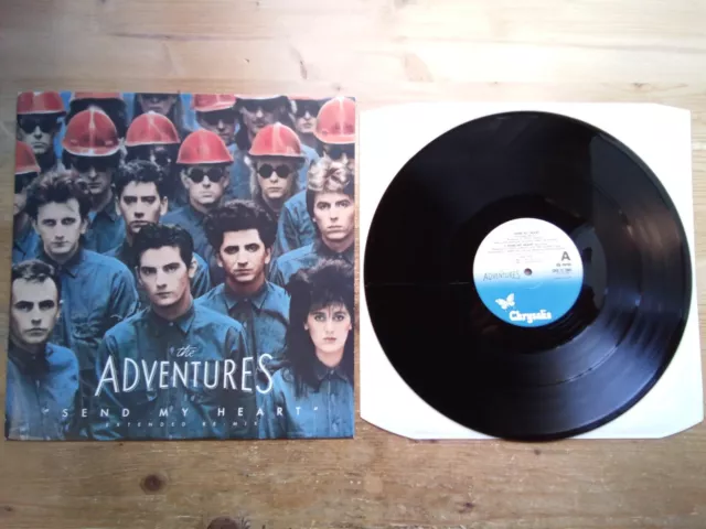 The Adventures Send My Heart NM 12" Maxi Single Vinyl Record CHS122001