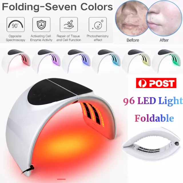 7 Color Photon LED Light Therapy PDT Machine Facial Body Skin Anti-aging Machine