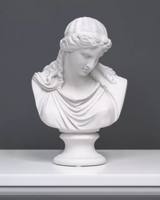 Estatua de Eirene – Busto de Mármol de la Diosa de la Paz - Hecho en Europa...
