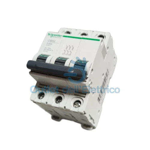 Interruttore Magnetotermico Schneider Ic60h 3P 32A - Caratteristica C, Per Quadri Elettrici - Foto 2