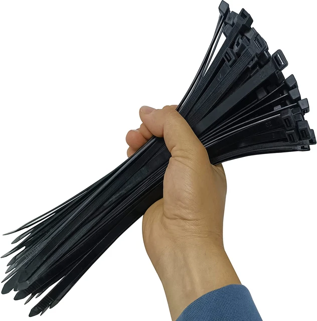 Zip Ties 100 pcs 8 inch Cable Zip Ties Heavy Duty with 120 LBS Tensile Strength,