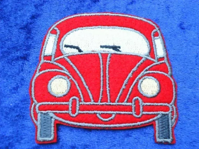 Volkswagen VW Maggiolino Toppa/Adesivo / Toppa Fronte Rosso