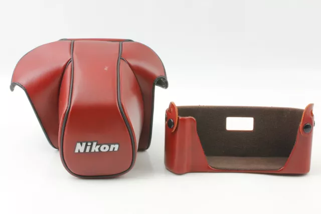 [Near MINT]  Nikon CF-22 Leather Camera Case For F3 HP From JAPAN