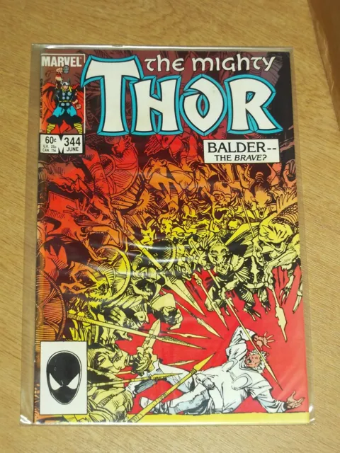 Thor The Mighty #344 Vol 1 Marvel 1St App Dark World Simonson June 1984
