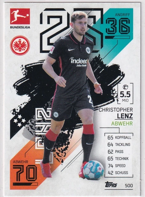 Match Attax Bundesliga Sammelkarten-Set 2021/2022 - 1. FSV Mainz 05 (18 Karten)