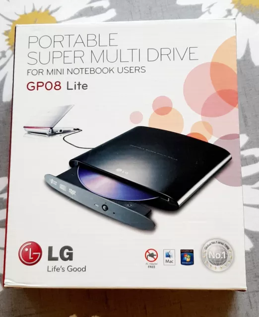 LG portable Super Multi Drive  GP08