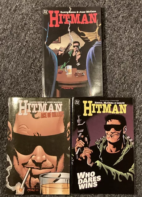 Hitman By Garth Ennis TPB Lot DC Comics Batman Demon John McCrea 1st Edition