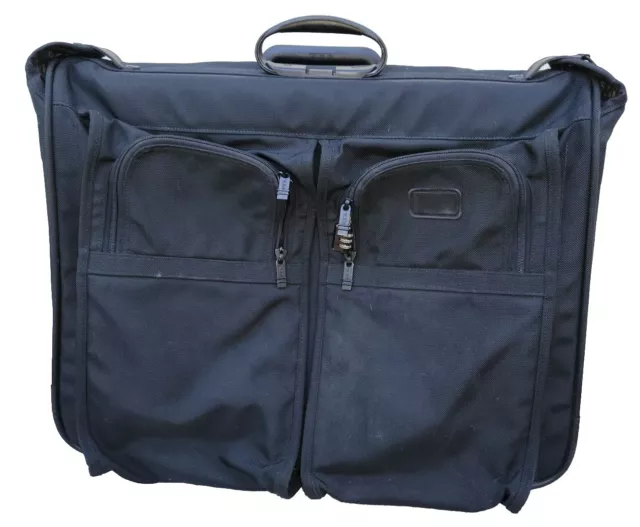Tumi 2231D3 Black  Nylon 24” Rolling Garment Bag Luggage Used