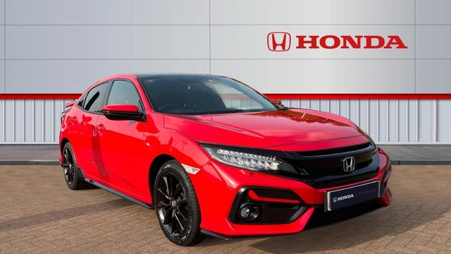 2020 Honda Civic 1.0 VTEC Turbo 126 Sport Line EX 5dr CVT HATCHBACK PETROL Autom