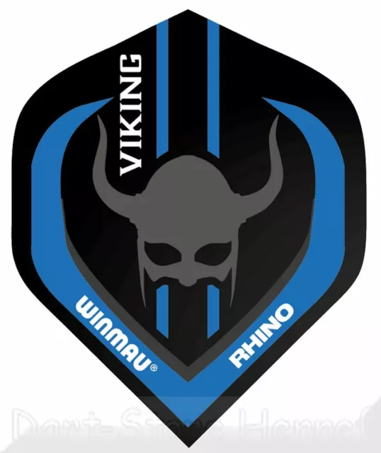 6 Dart Flights ANDY FORDHAM ""THE VIKING"" Winmau Rhino 6905.185