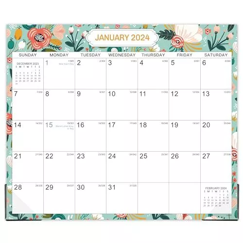 2024 CALENDAR Jan. 2024 to Dec.2024 Fridge Monthly