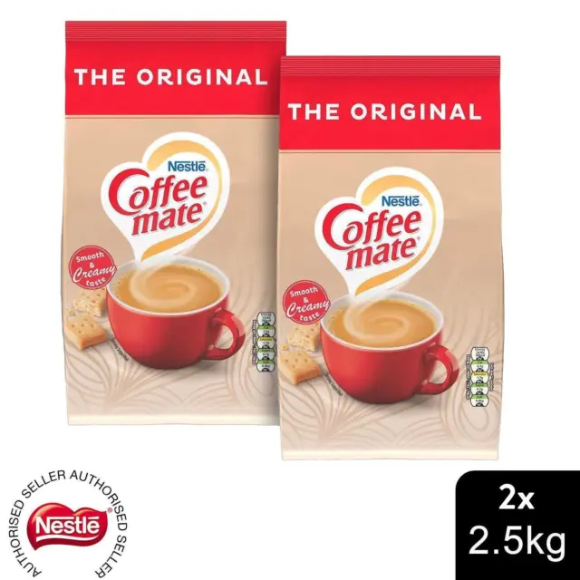 Nestle The Original Coffee-Mate Coffee Whitener for Smooth& Creamy Taste 2x2.5KG