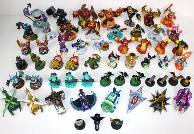 Lot de deux figurines jouet 2015 McDonalds Activision Skylanders - Collection