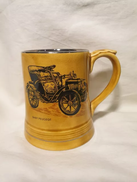 Vintage Wade England Car Series 2 No 6 1902 Baby Peugeot Tankard/Mug Ceramic Cup