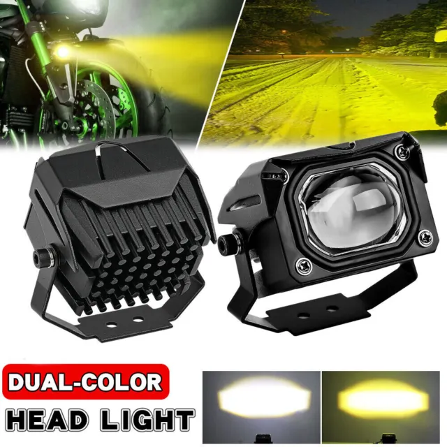 3inch LED Work Light Motorcycle Offroad ATV Boat Driving Fog Lamp Amber/ White