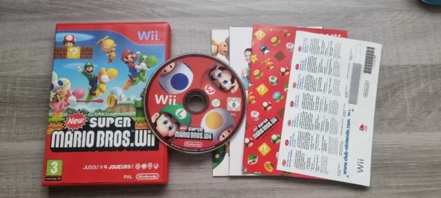 [Nintendo Wii] New Super Mario Bros Wii En Boite Complet A Voir! Francais!