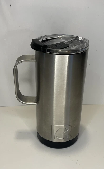 RTIC 16 Oz Stainless Steel Travel Coffee Cup Vacuum Insulated Tumbler Mug