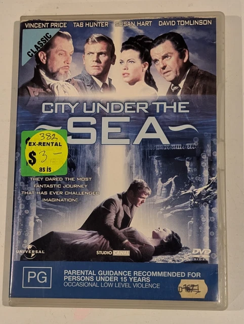 CITY UNDER THE Sea - DVD - Region 4 - FAST POST - Ex-Rental