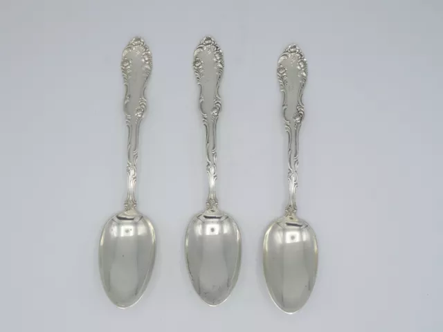 LOT of 3 pcs ANTIQUE TOWLE OLD ENGLISH PATTERN STERLING TABLE DINNER SPOON 8"