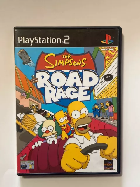 The Simpsons Road Rage  Sony Playstation 2 PS2