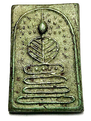 Phra Somdej LP Toh Wat Rakang Chinese Thai Amulet Buddha Charm Talisman Old K354