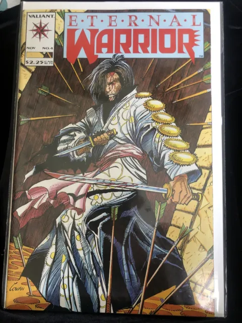 Eternal Warrior #4 ( Valiant)NM Rare 1st cameo of BLOODSHOT! 🔑issue