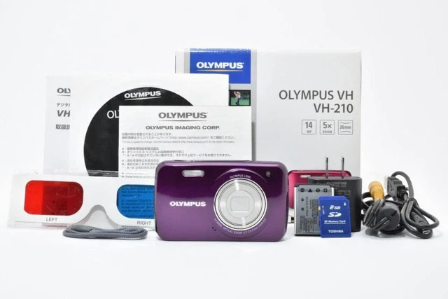 ACCESORIOS COMPLETOS funcionales OLYMPUS VH-210 púrpura EUR 150,69 ACCESORIOS COMPLETOS funcionales OLYMPUS VH-210 púrpura EUR 150,69