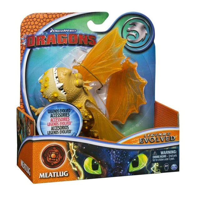 HOW TO TRAIN Your Dragon Meatlug Figure Dreamworks Dragons Legends