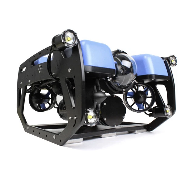Flying Tether Rov INDUSTRIAL UNDERWATER SUBMARINE Drone Robot arm Claw 300m Tether ROV ...