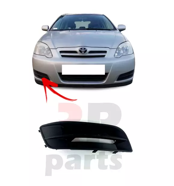 Para Toyota Corolla E12 2004 - 2007 Nueva Cubierta De Luz Antiniebla Del...