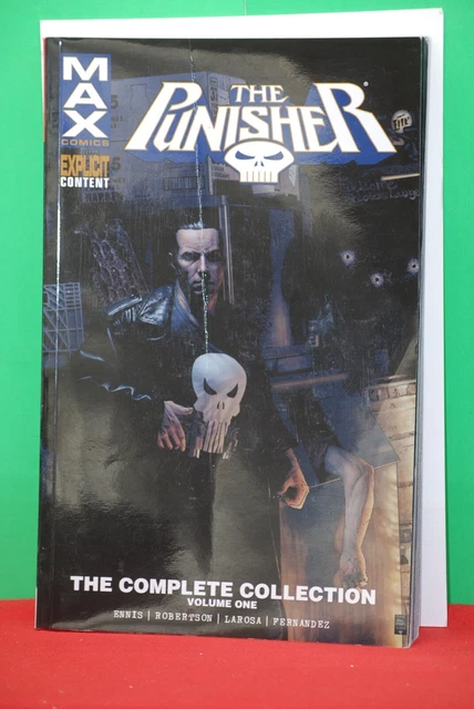 Punisher MAX The Complete Collection Vol 1 TPB  Ennis Robertson  Marvel (NEW)