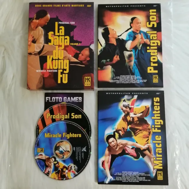 DVD ZONE 2 FR : Coffret La Saga Du Kung-Fu Volume 3 HK - Asiatique - Floto Games