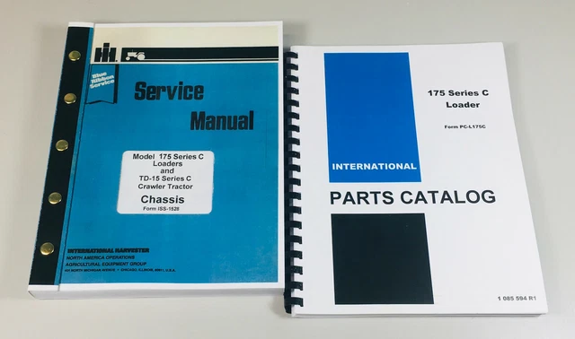 International 500-C 500C Crawler Tractor Service Operators Parts