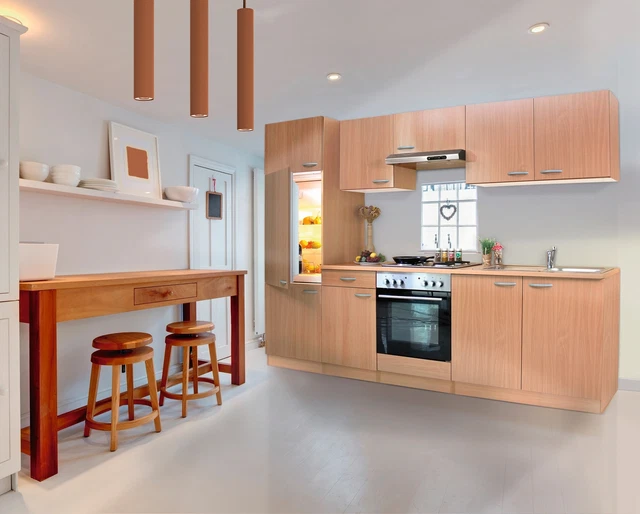 Cucina attrezzata cucinino Faggio Gerda 270 CM respekta