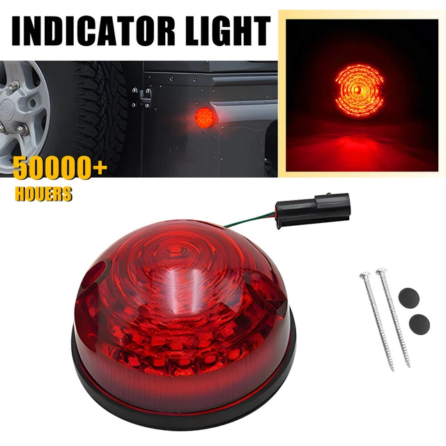 Land Rover Defender Traditional Coloured 95mm Rear NAS 6 LED Lamp/Light