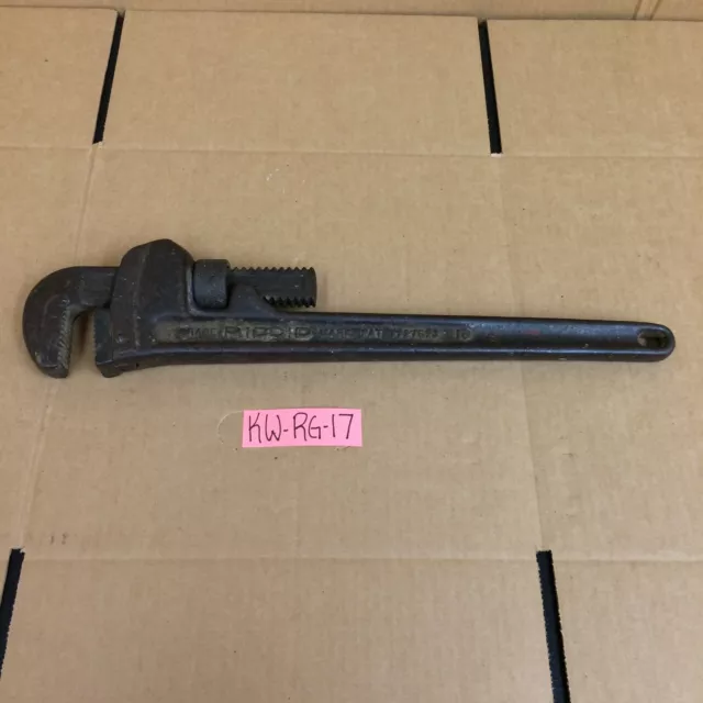 RIDGID 18" Pipe Wrench  Heavy Duty (18 Inch) Made In The USA